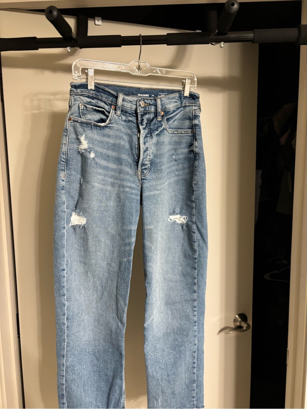 Old Navy Curve straight leg jeans
